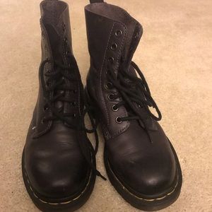 grey doc marten pascal